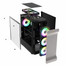 PC i deler: Greencom Cosmic 590X kabinett + ZEUS 700W PSU + Hydra ELITE X120 Vannkjøler thumbnail